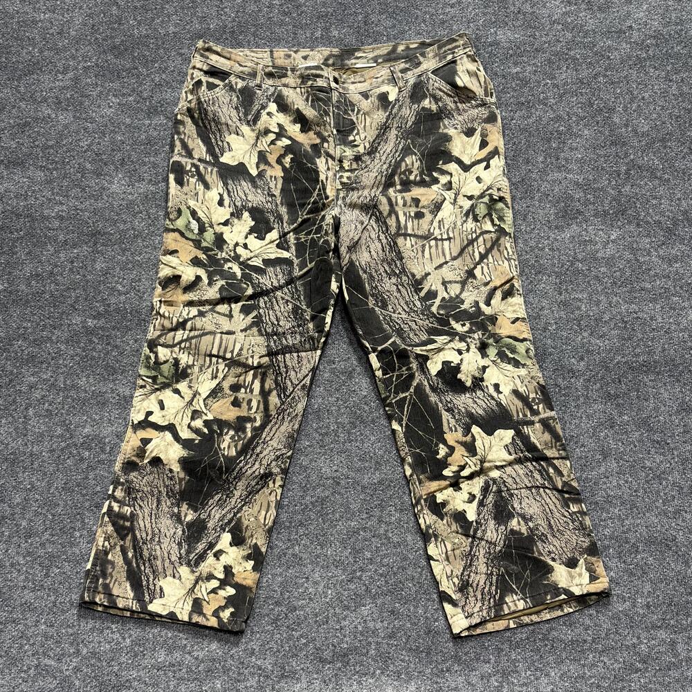 Duxbak Hunting Pants Mens 42x30 Regular Camo Insulated Quilted Lined Field